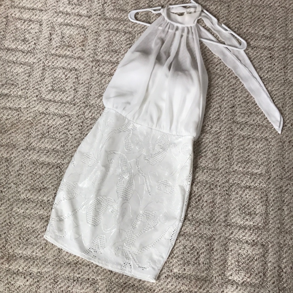 White dress
